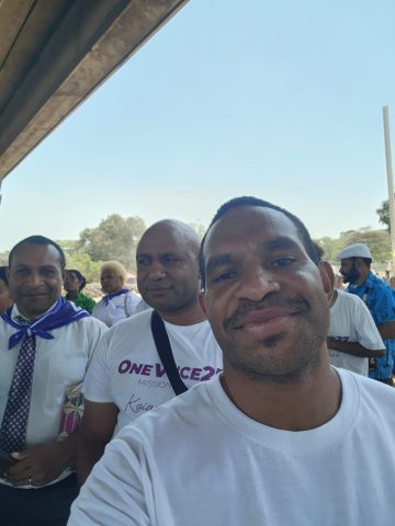 One Voice 27 promotion and outreach at Earima