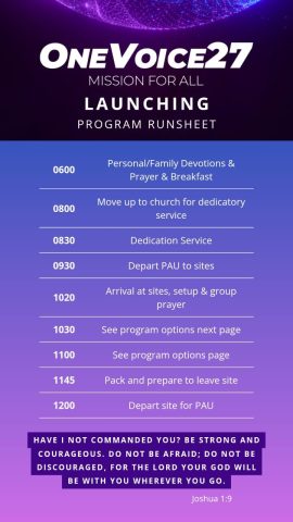 Suggested programs
